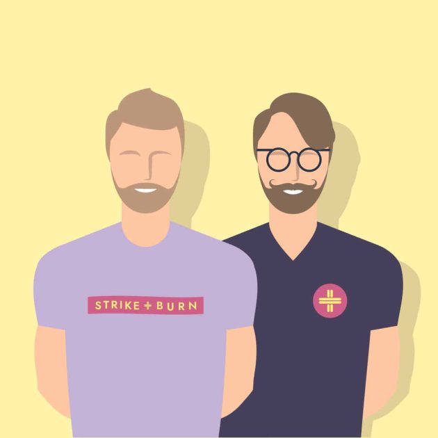 Strike and Burn Brand about the Founders