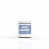 Hot Daddy Father's Day candle warm spice smoky teakwood  sandalwood wholesale bulk dad gift blue label
