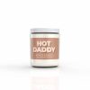 Masculine dad candle Hot Daddy teakwood spice sandalwood blend  wholesale Father's Day gift brown label