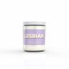 Authentic living pride candle Lesbian wild plum fig vanilla  blend wholesale LGBTQ celebration
