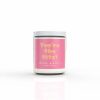 Tropical thank you candle You're The Tits mango coconut blend  wholesale gratitude appreciation