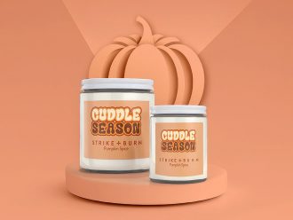 Pumpkin Spice Candle | Cuddle Season