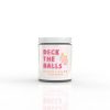 Deck The Balls Candle | Peppermint Stick | Secret Santa - 4oz